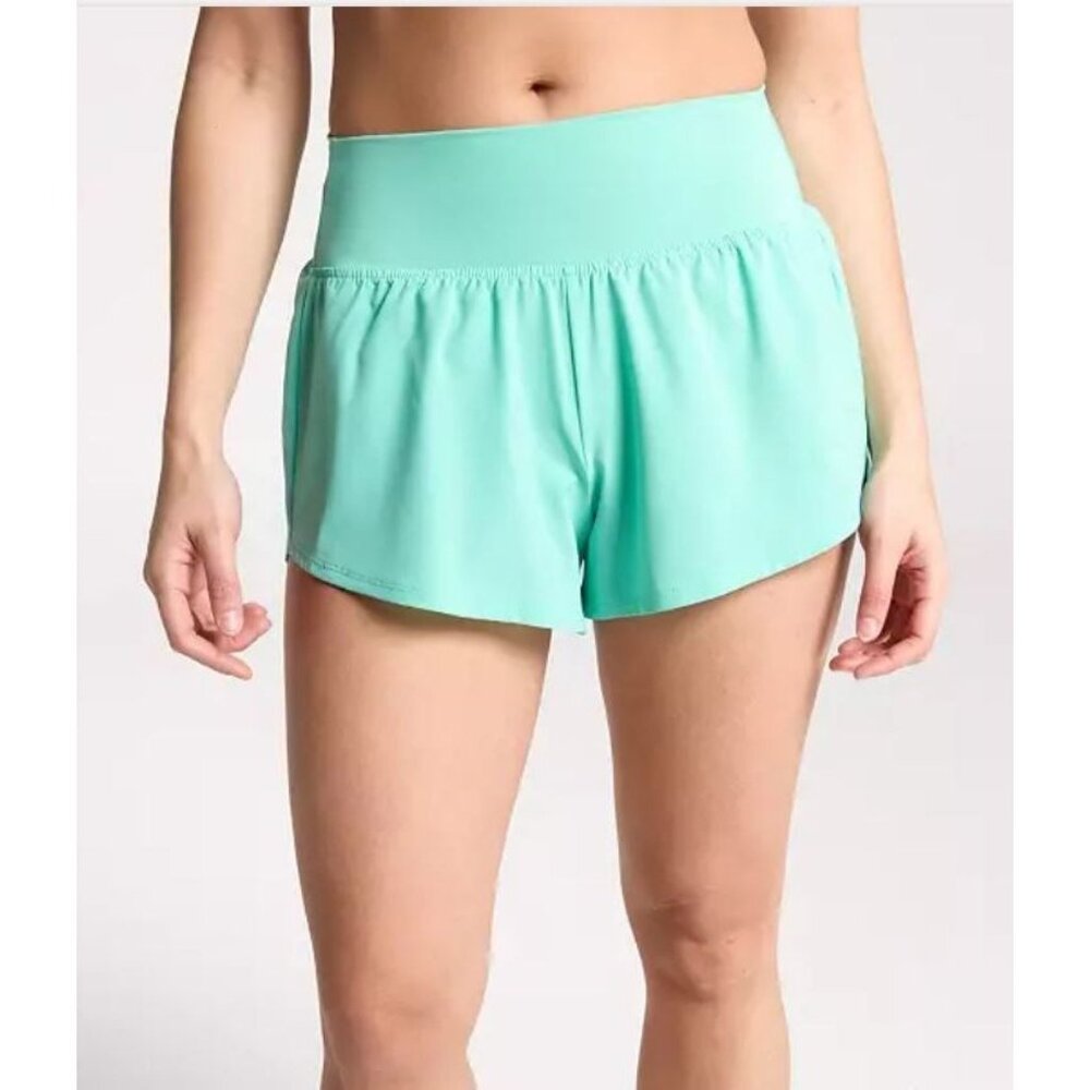 NWT DSG Women's Knit Waistband 3" Performance Stride Shorts Spearmint Size XL